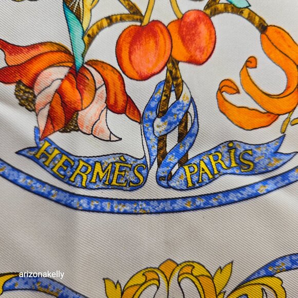 Hermès Silk Scarf Pierres d'Orient et d'Occident Scarf by Zoe Pauwels - Picture 3 of 16